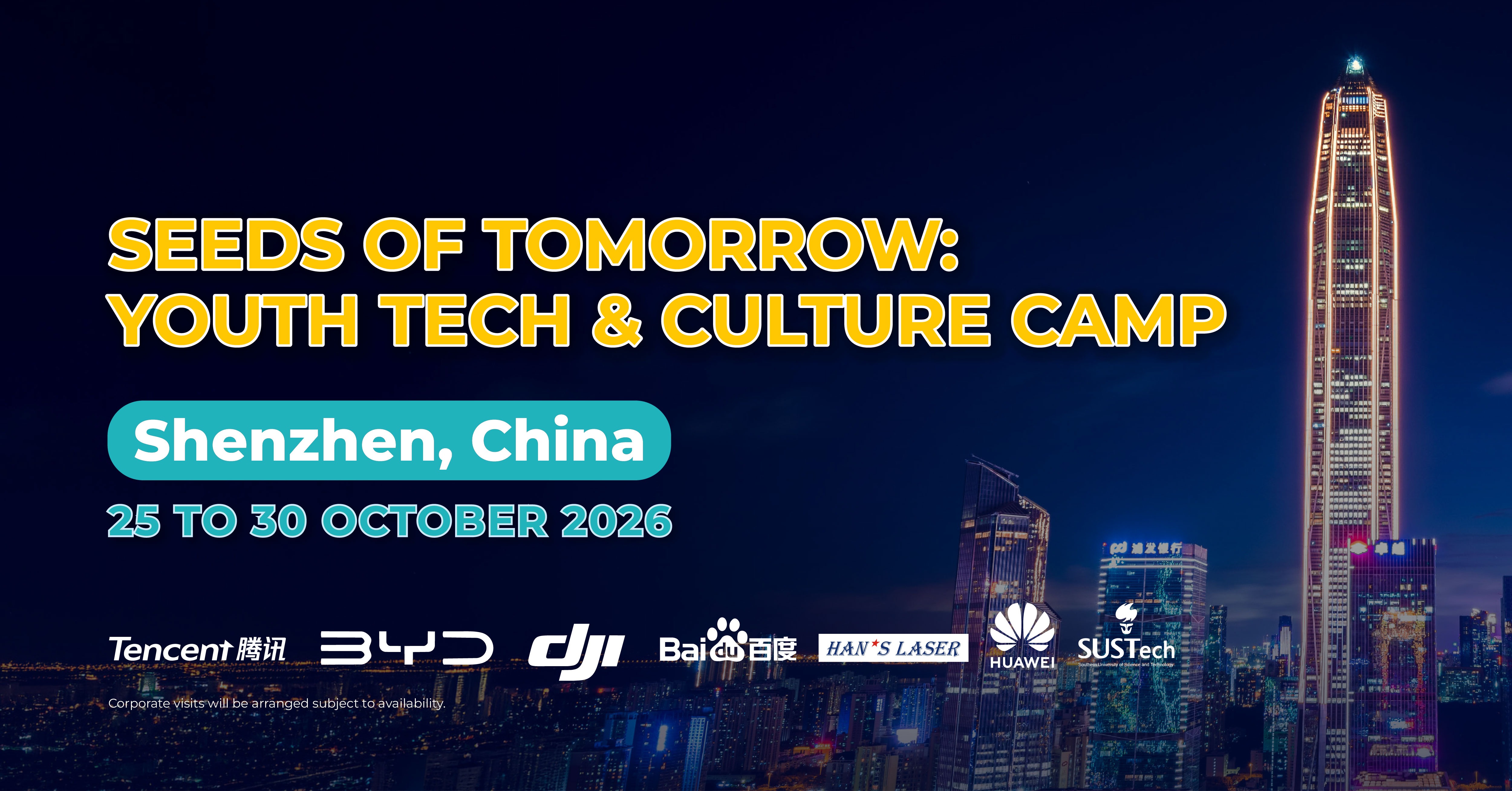 SOT Youth Tech Camp Banner